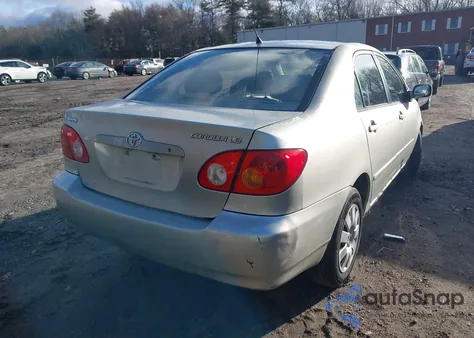 2003 Toyota Corolla Le from USA, damaged, VIN JTDBR32E730026852